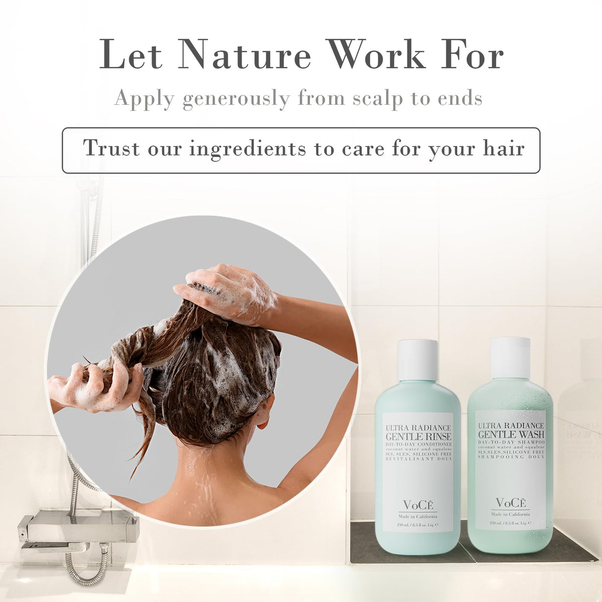 Gentle Shampoo & Conditioner Bundle 8.5 oz G72240