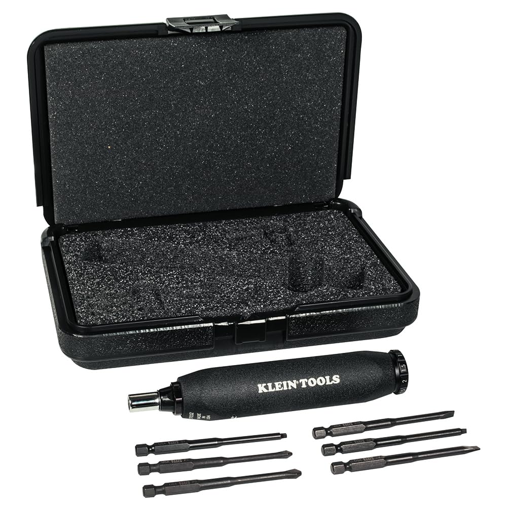 Screwdriver Set with Phillips Slotted Square Bits 6-Piece F112571