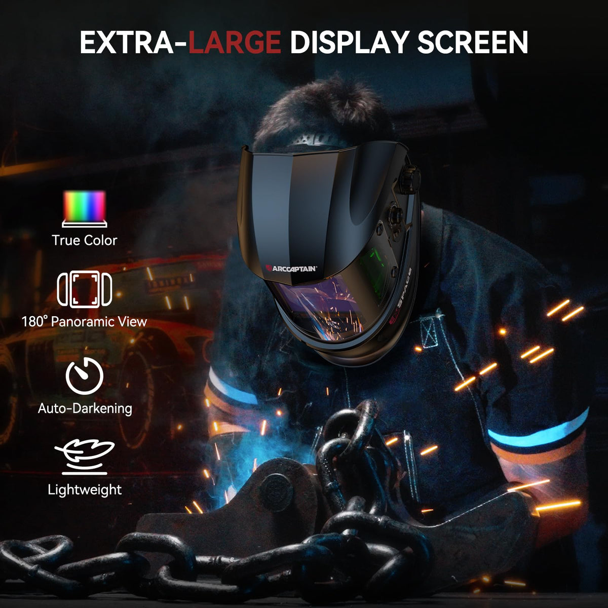 Auto Darkening Welding Helmet T74181