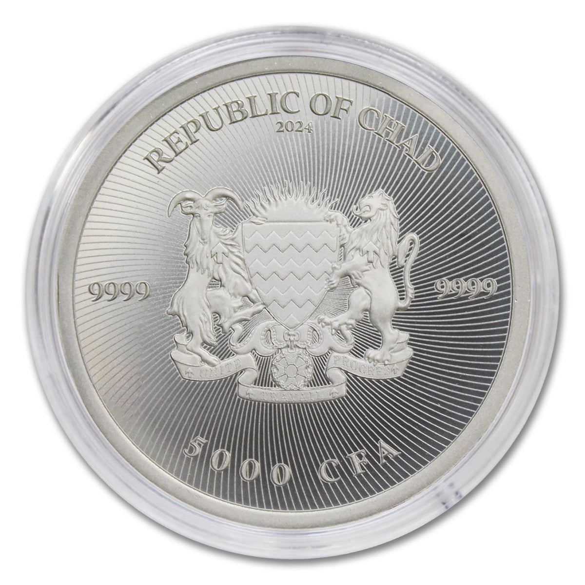 1 oz Silver Cannabis Coin Brilliant Uncirculated in Capsule L4209