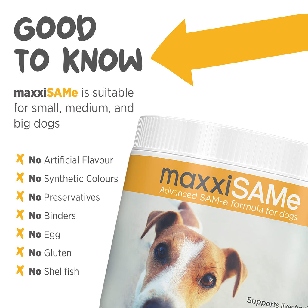 SAM-e for Dogs Liver & Cognitive Support Powder 5.3 oz F791