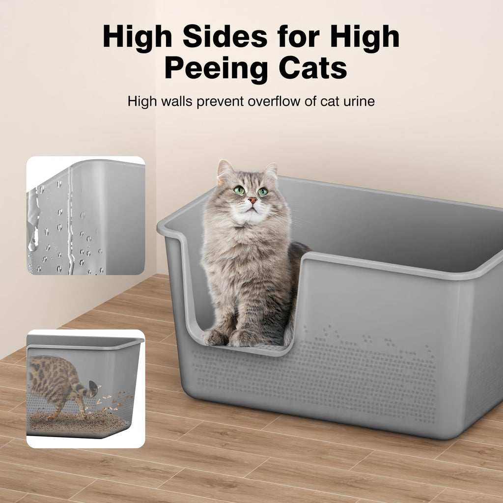 Extra Large High Sided Cat Litter Box P7217