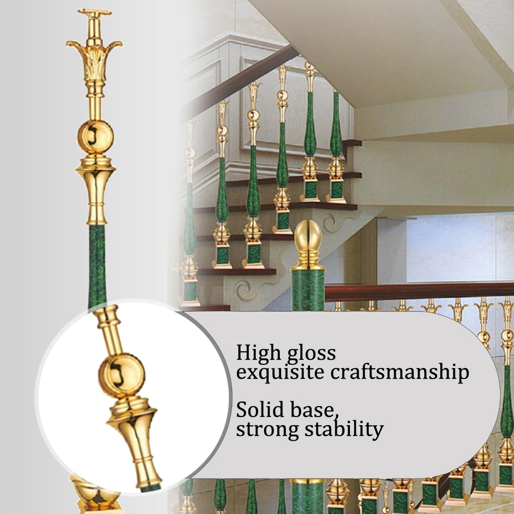 Black 6 Pack Aluminum Alloy Baluster Spindles E989350