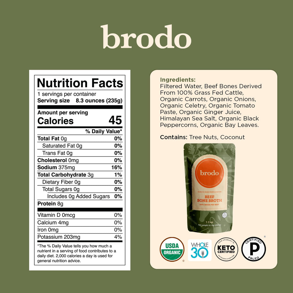 Bone Broth Variety Pack 8.3 oz K48830