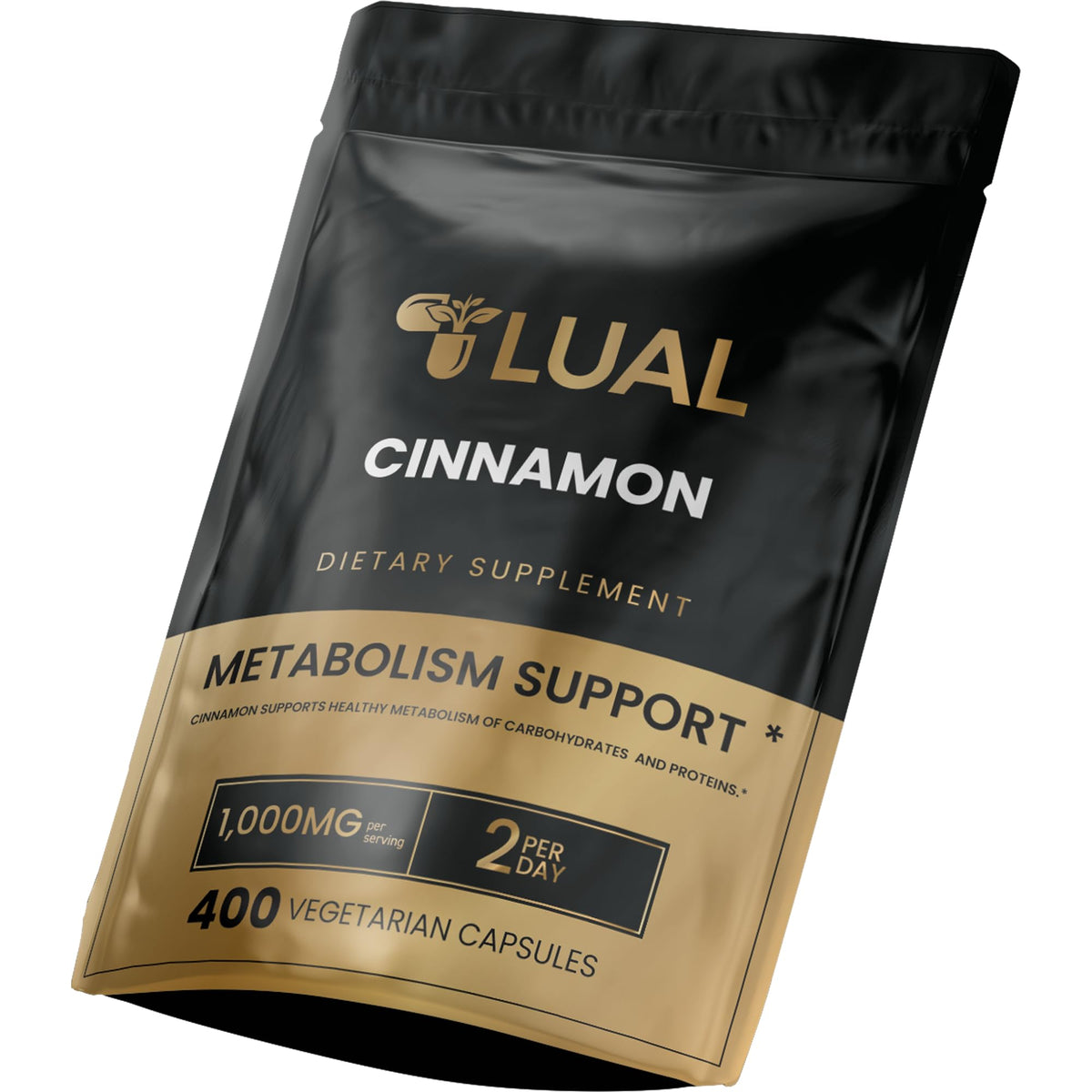 Cinnamon Supplement 1000mg 400 Vegetarian Capsules B327