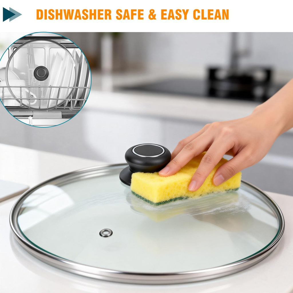 12 Inch Tempered Glass Lid for Frying Pan & Skillet W355