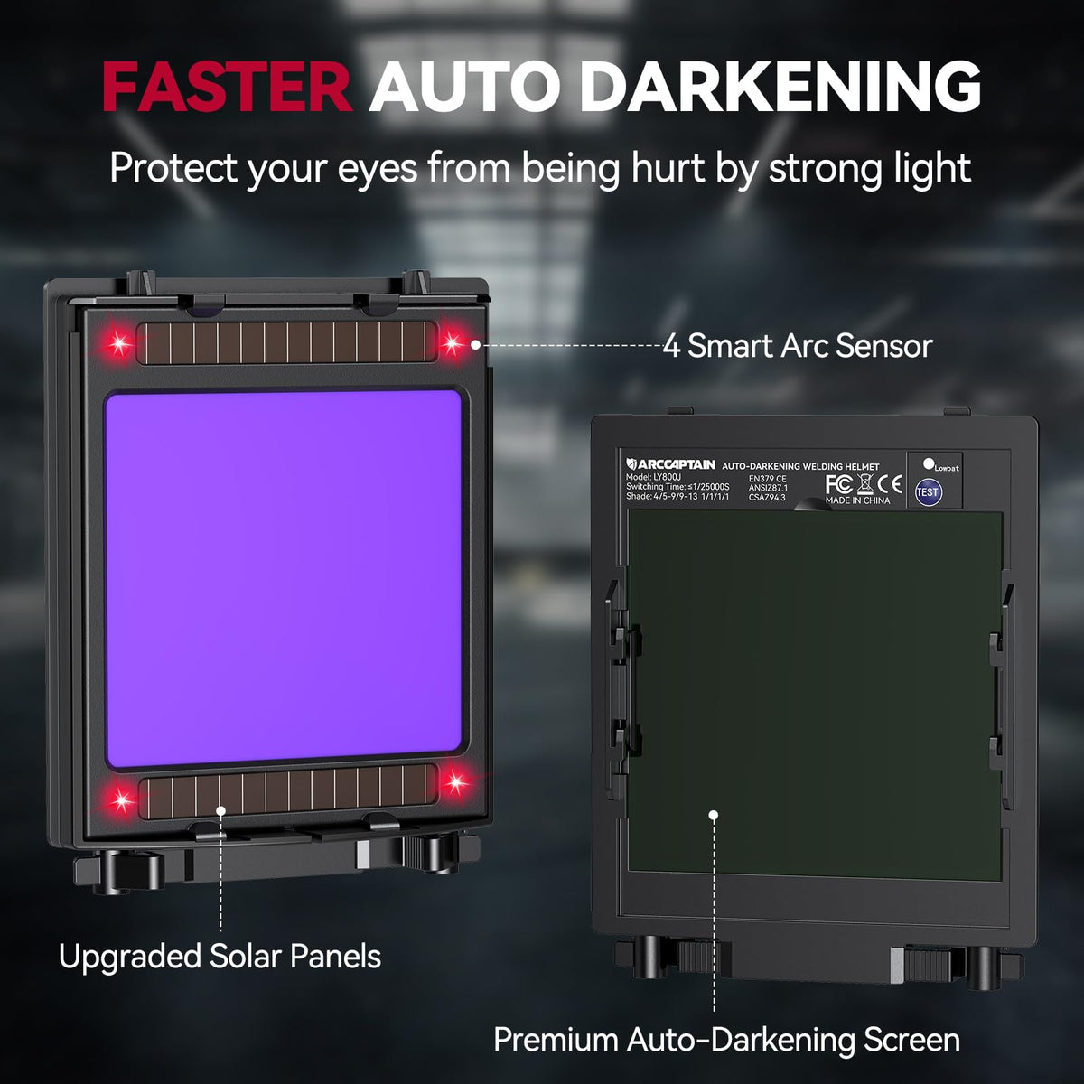 Auto Darkening Welding Helmet T74181