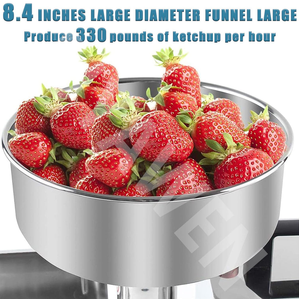 450w Stainless Steel Electric Tomato Strainer Machine W16402