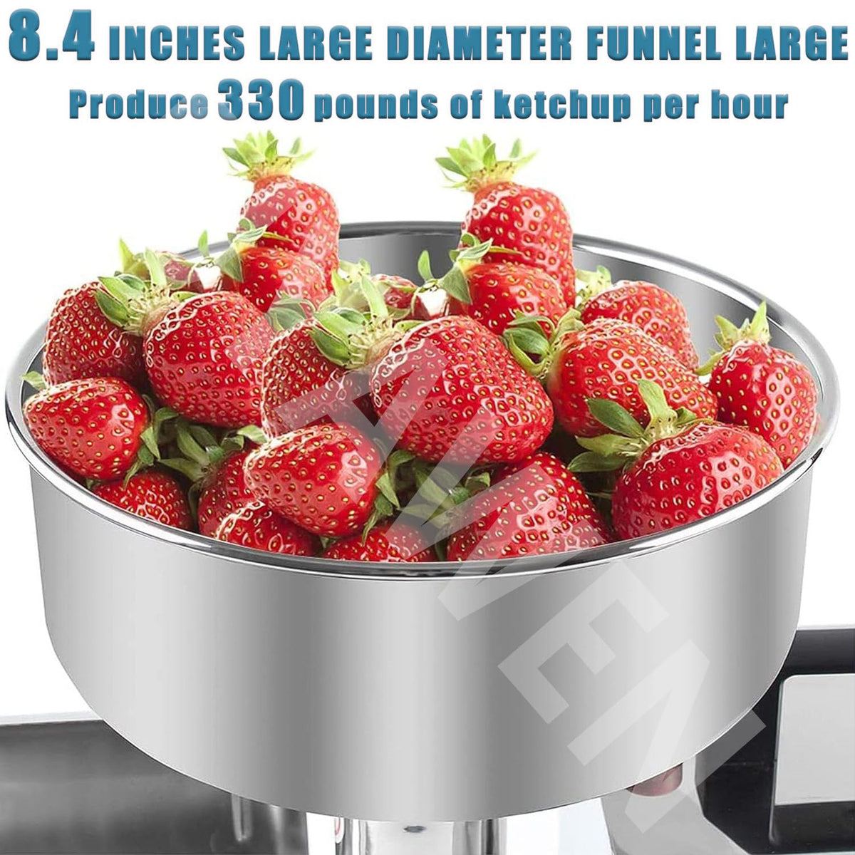 450w Stainless Steel Electric Tomato Strainer Machine W16402