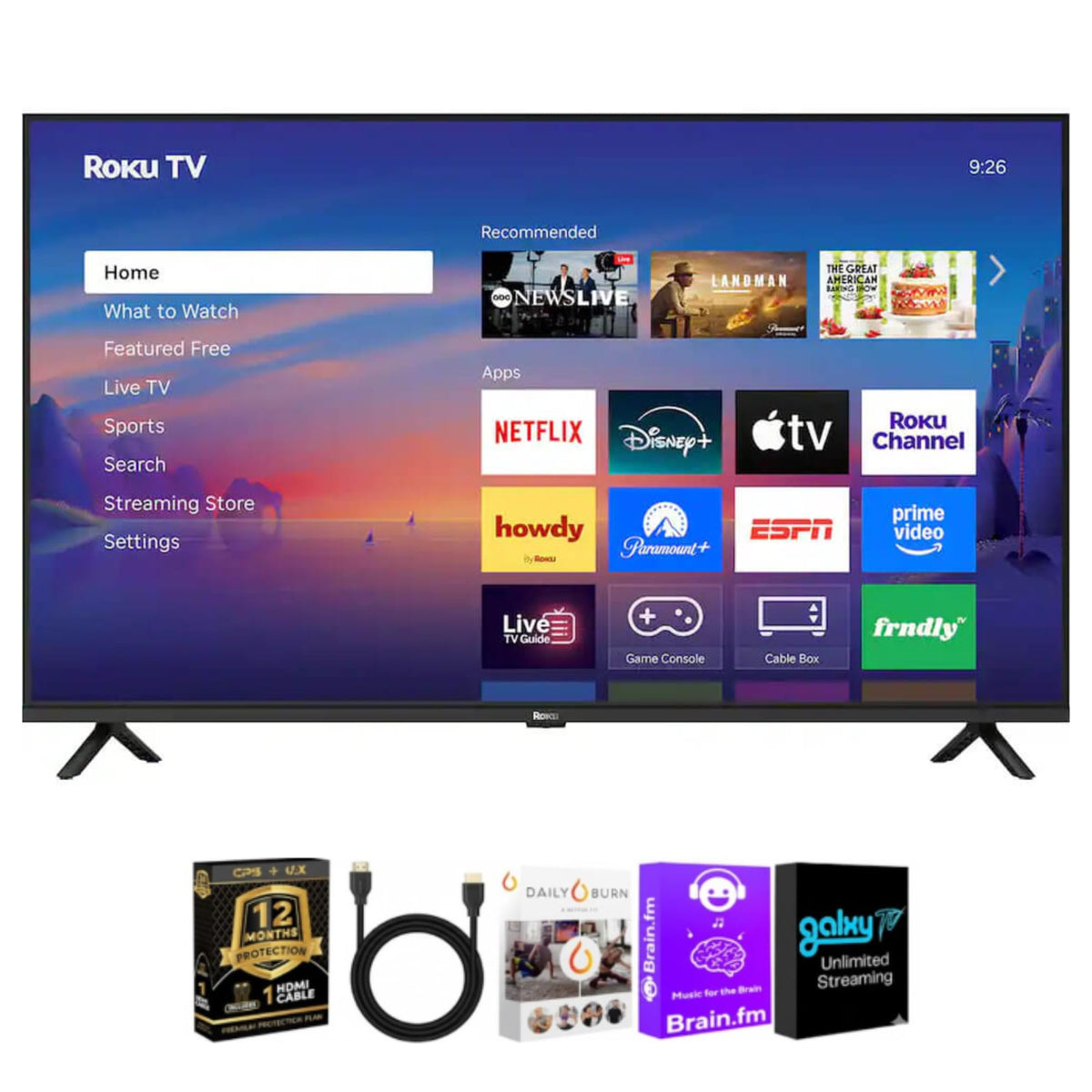 43" 4K Smart TV A80117
