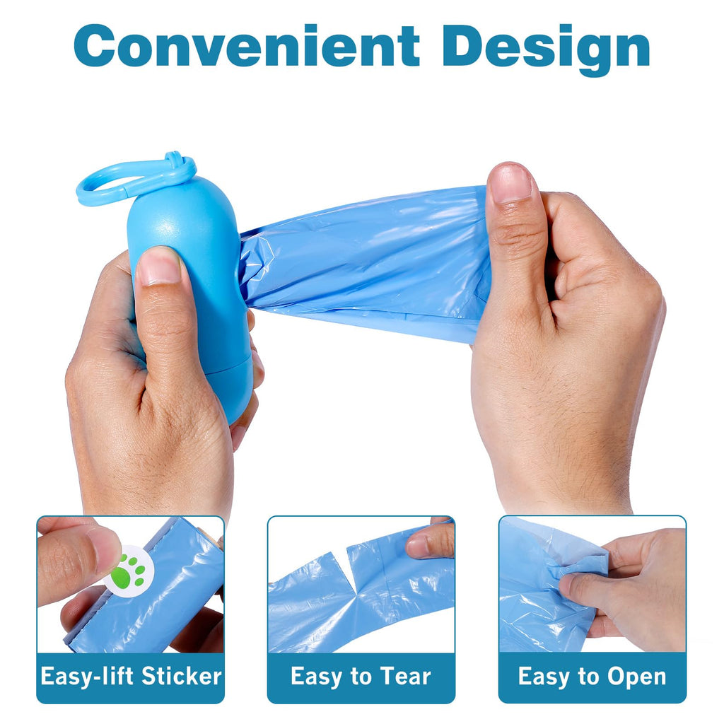 Dog Poop Bags Rolls 240 Count Leakproof J5745