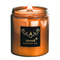 Leather & Whiskey Scented 16 oz Soy Wax Candle E78893