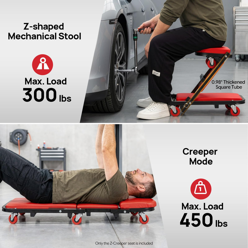 Heavy Duty 2 in 1 Z Creeper Seat D288873