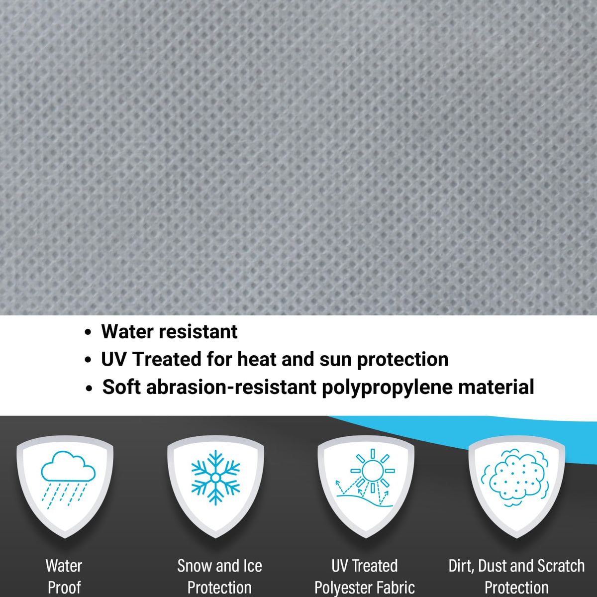 Water-Resistant Travel Trailer Cover 18'-20' J293