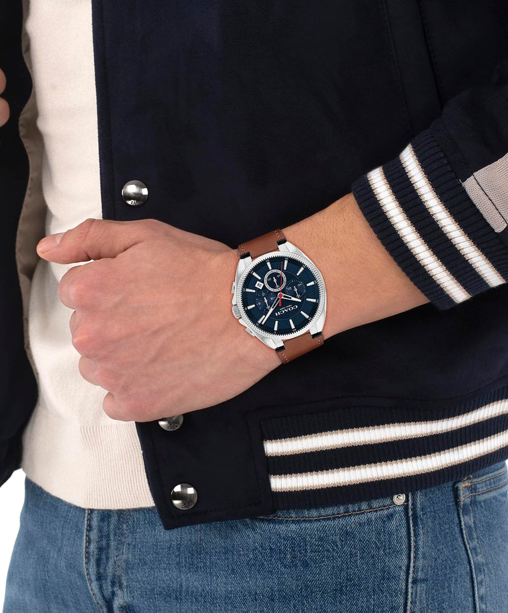 Men's Chronograph Water Resistant Watch M58113