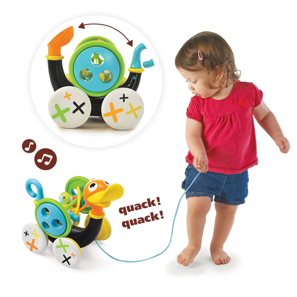 Push Pull Along Toy for Baby M258