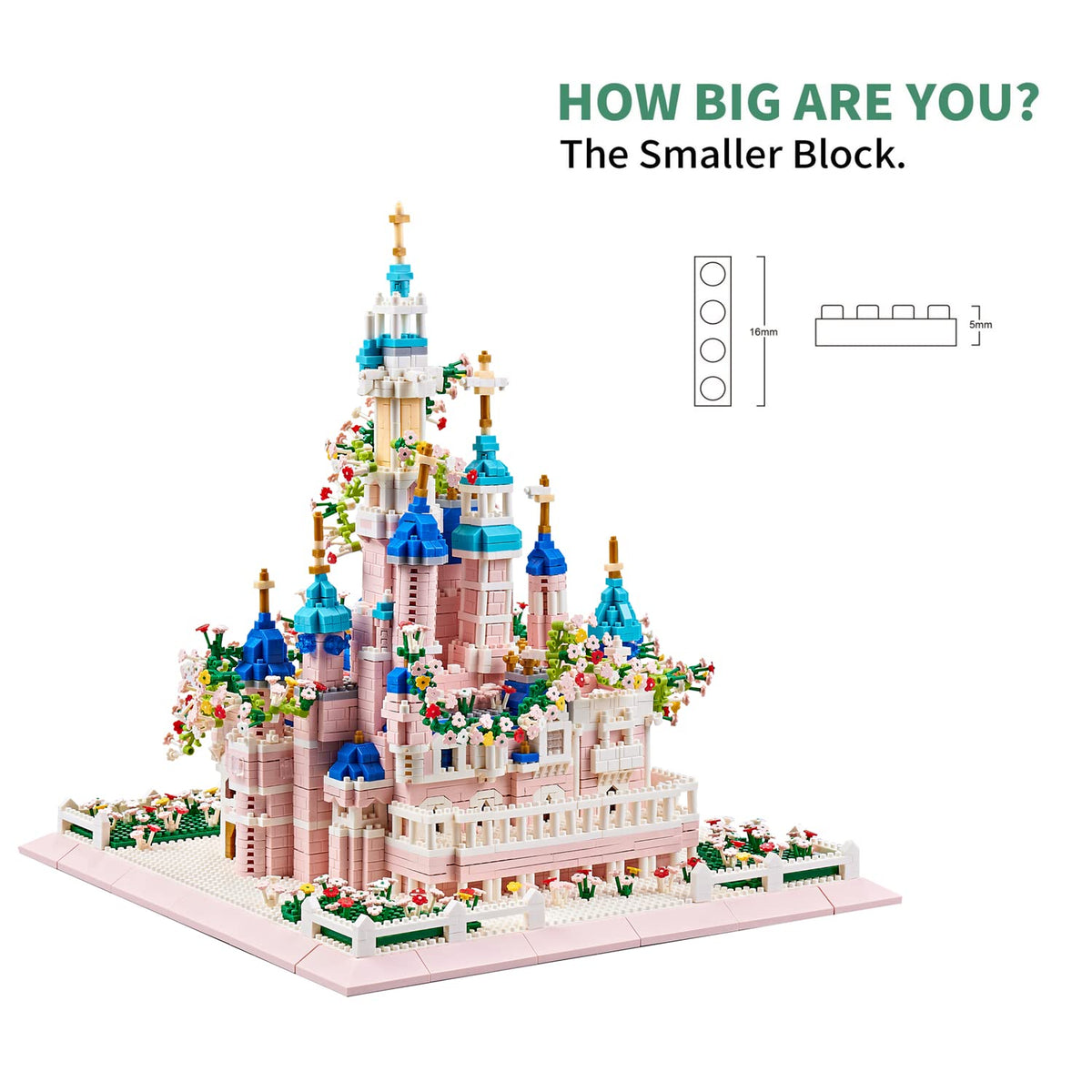 Architecture Castle Micro Blocks Building Set 4000+ PCS P980