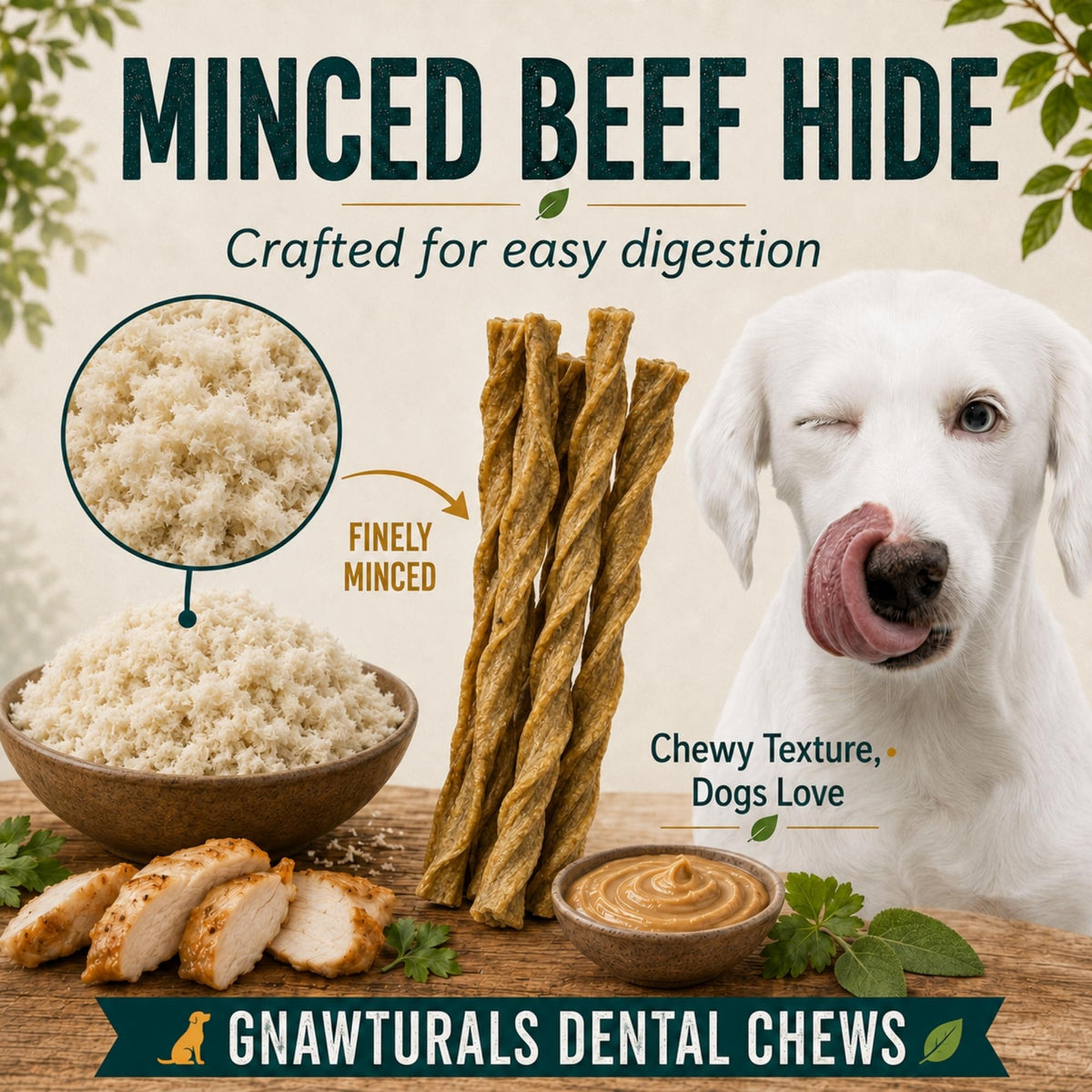 Twisted Sticks Dental Chews for Dogs (5 Sticks, Pumpkin) S747150