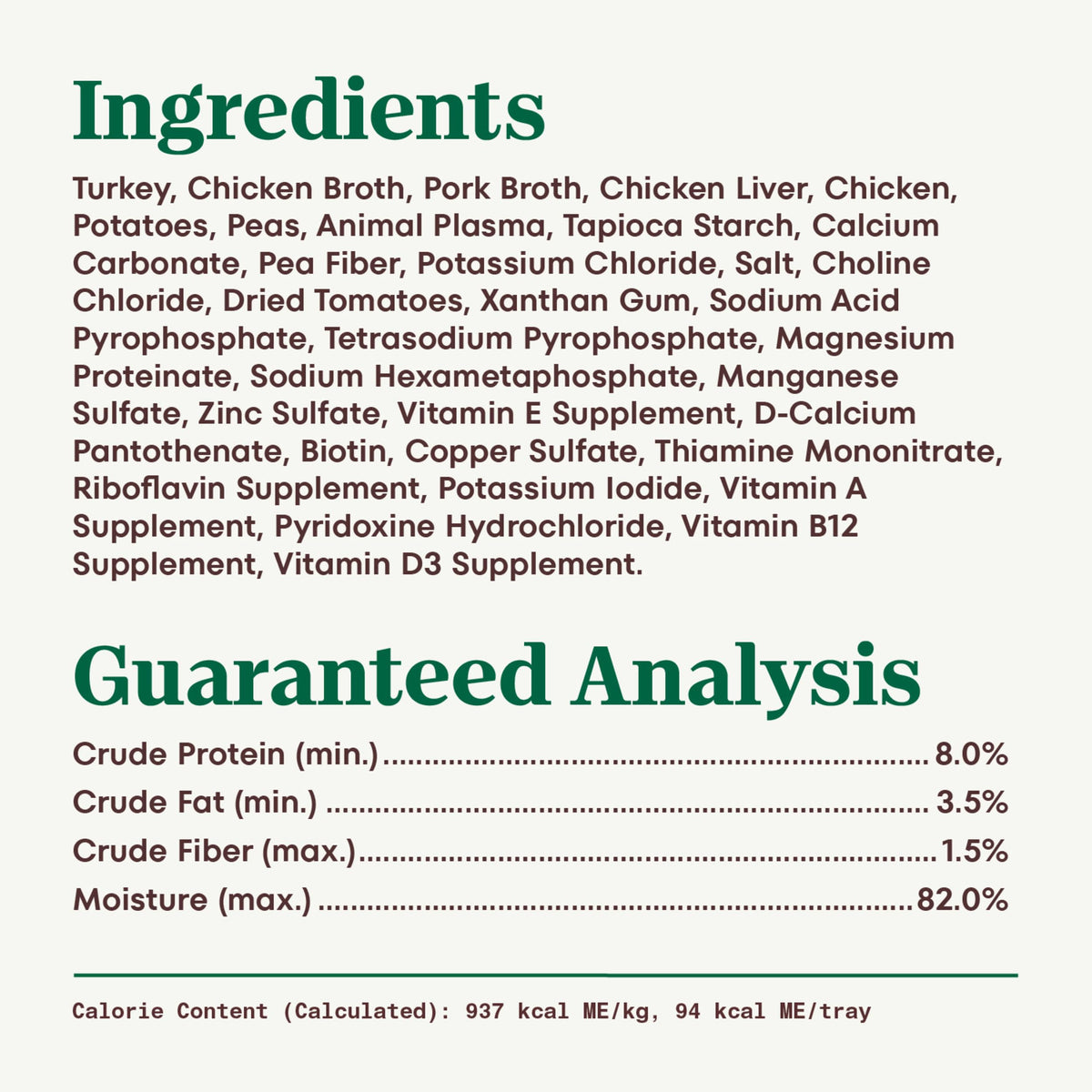 Wet Dog Food 3.5 oz 24 Count K26230