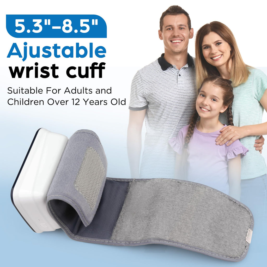 Automatic Wrist Blood Pressure Monitor with Adjustable Cuff and 120 Memory Z9959