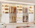 Wood Closet Organizer with 12 Drawers J64591