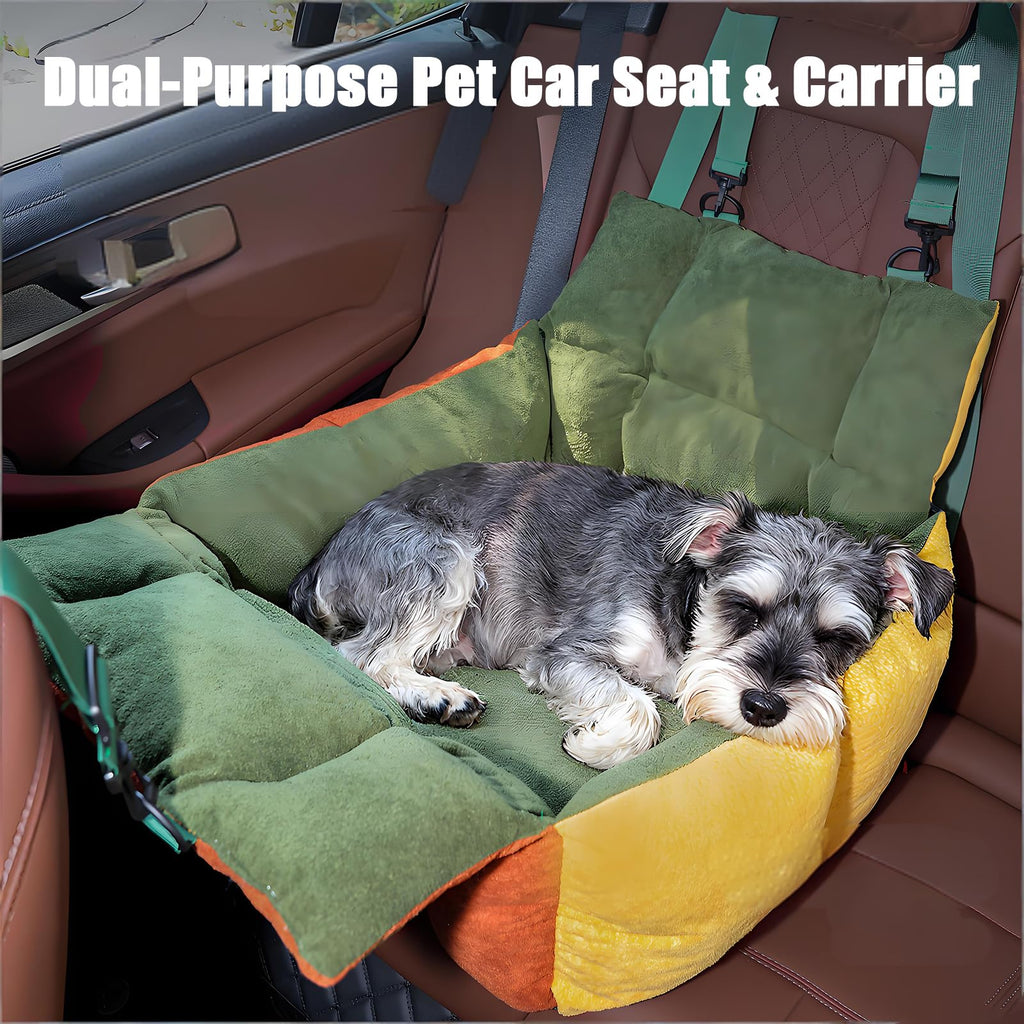 2-in-1 Elevated Dog Car Seat E641498