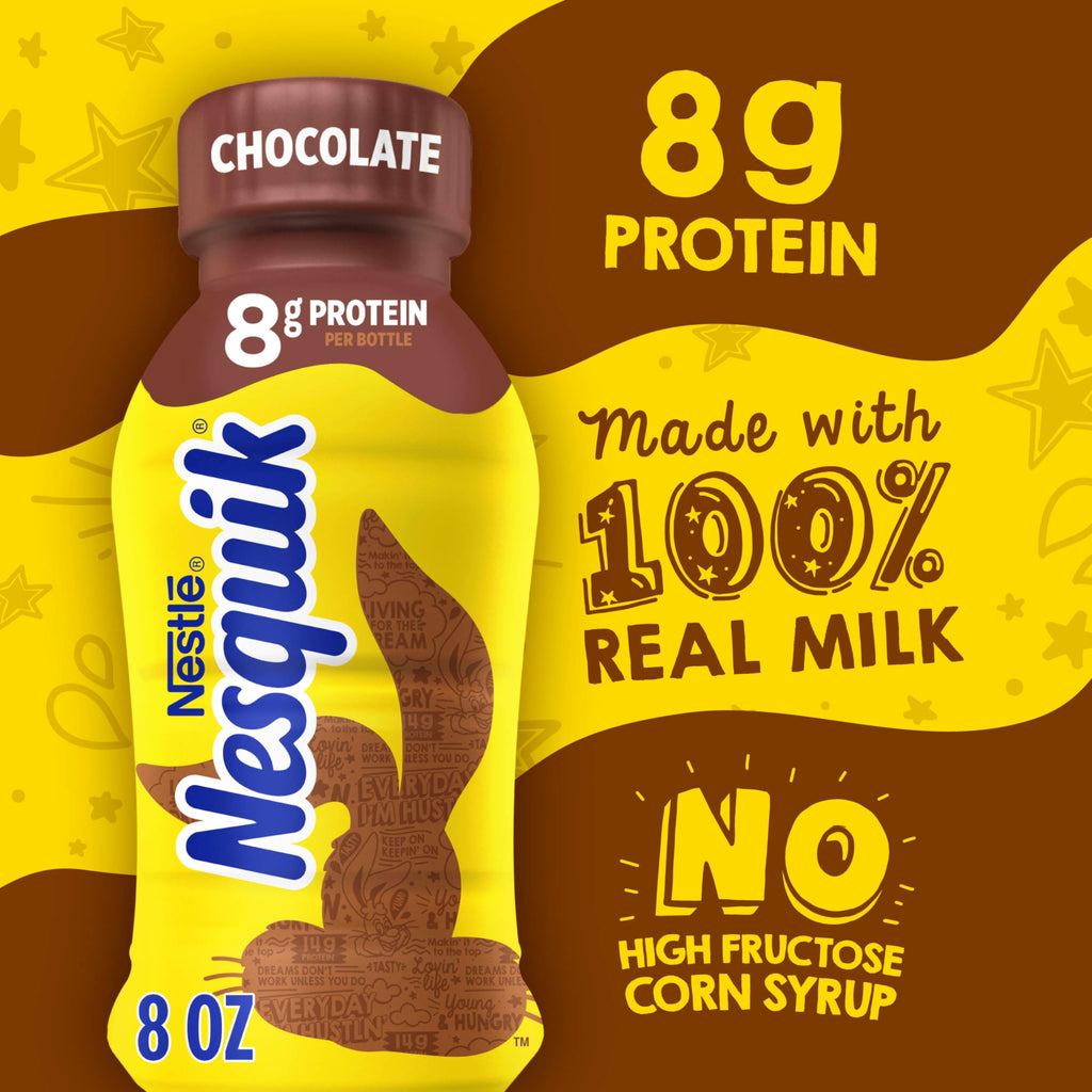 Lowfat Chocolate Milk 8 Fl Oz 12 Pack N598