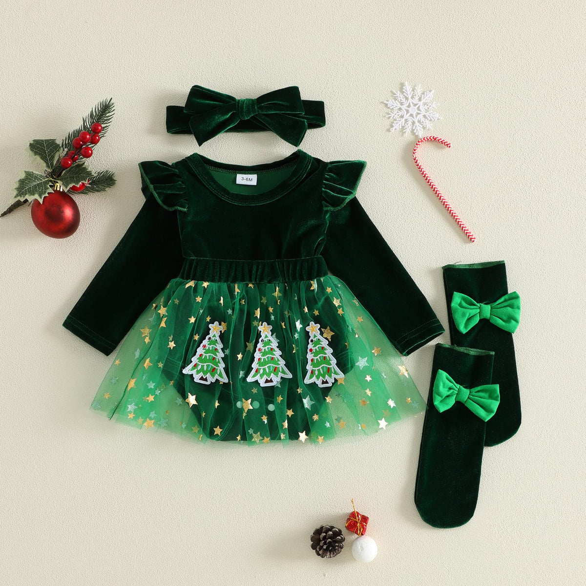 Newborn Baby Girl Tulle Romper Dress C52794