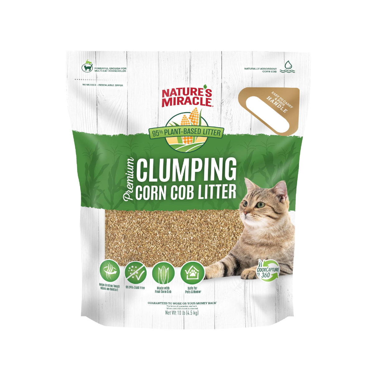 Clumping Corn Cob Cat Litter, 10 lbs B3166