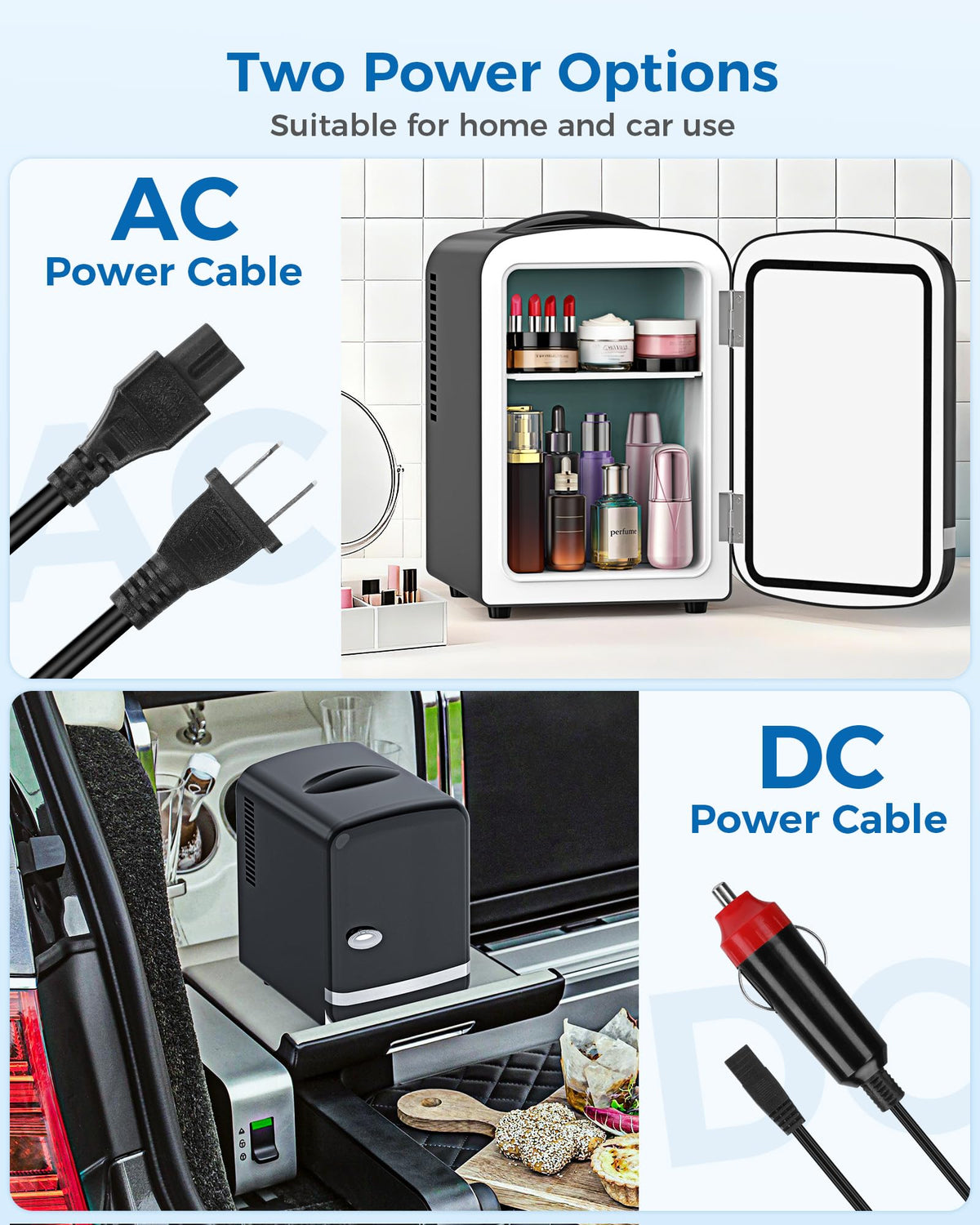 Black 4L Mini Fridge Y938