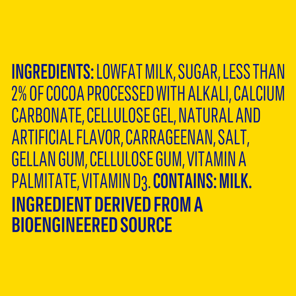 Lowfat Chocolate Milk 8 Fl Oz 12 Pack N598