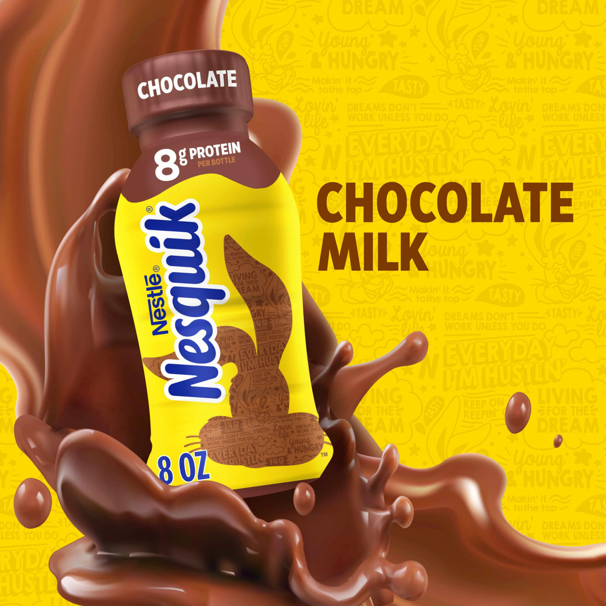 Lowfat Chocolate Milk 8 Fl Oz 12 Pack N598