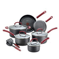 12 Piece Hard Anodized Nonstick Cookware Set P876