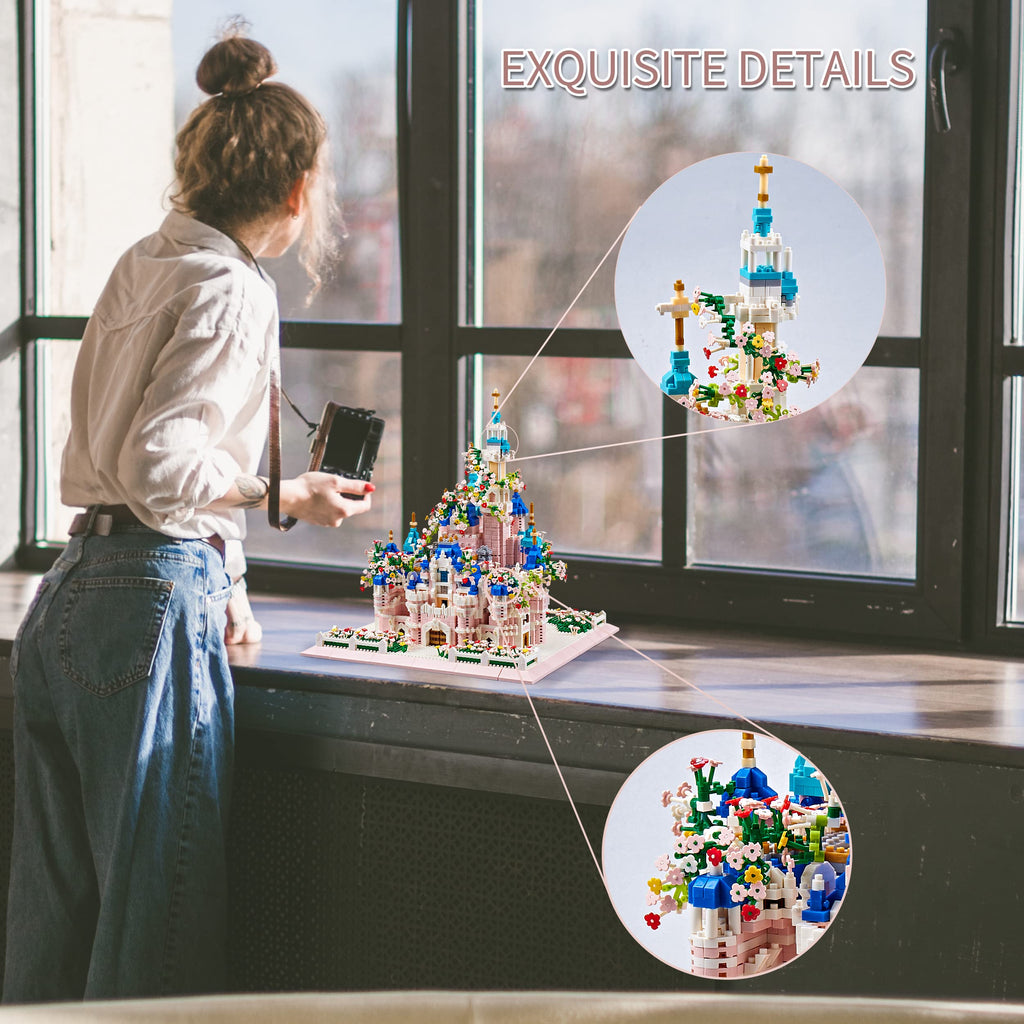 Architecture Castle Micro Blocks Building Set 4000+ PCS P980