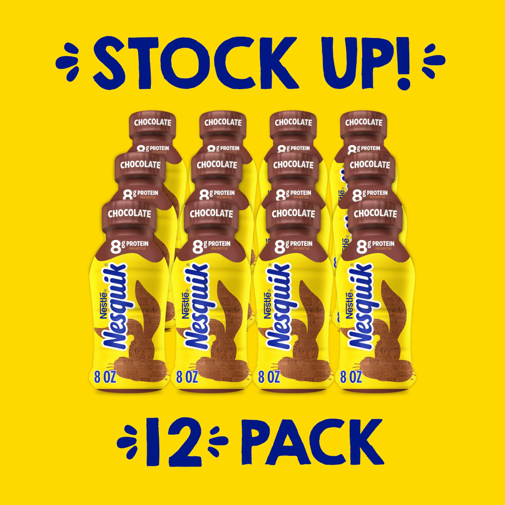 Lowfat Chocolate Milk 8 Fl Oz 12 Pack N598