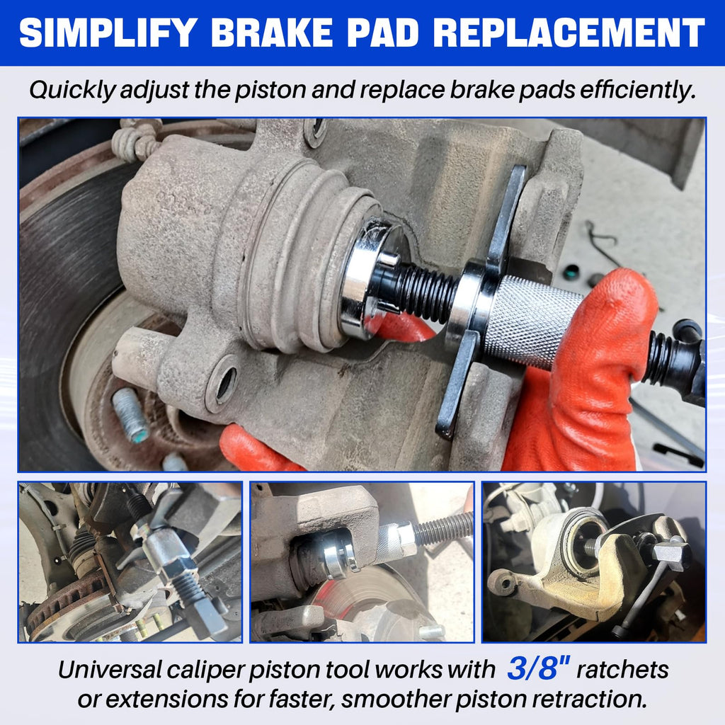 5PCS Brake Caliper Wind Back Tool Set J814241