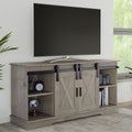 65-Inch TV Stand with Sliding Barn Doors G198