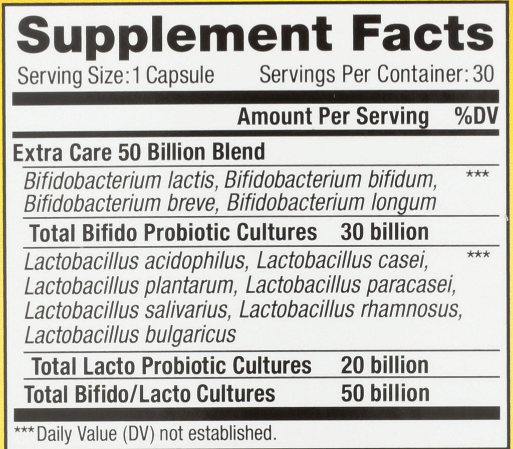 50 Billion CFU Digestive Probiotic Q754198