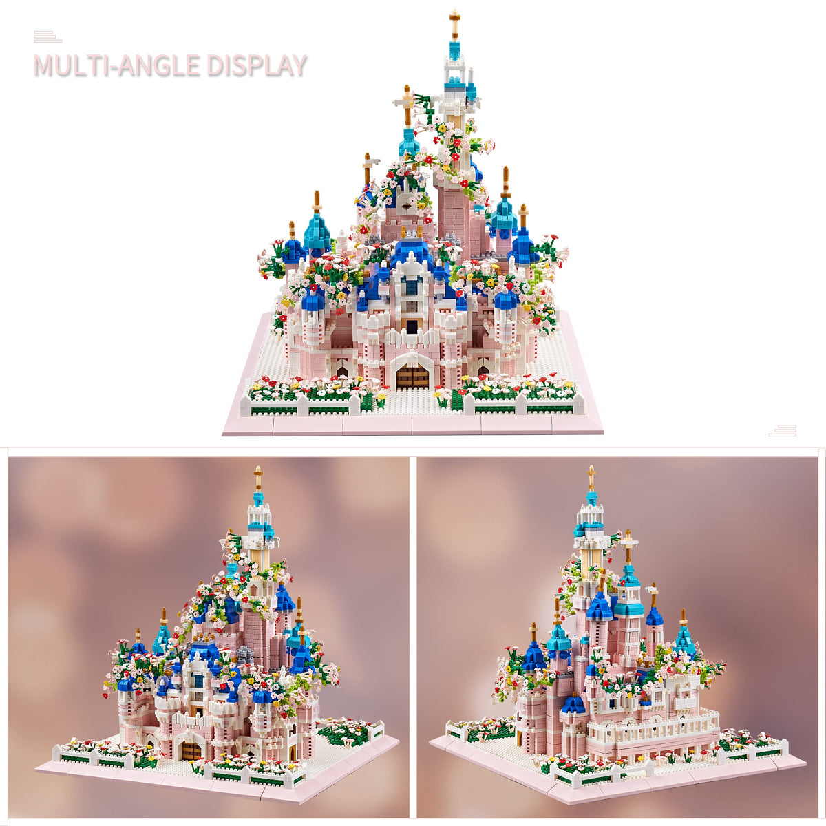 Architecture Castle Micro Blocks Building Set 4000+ PCS P980