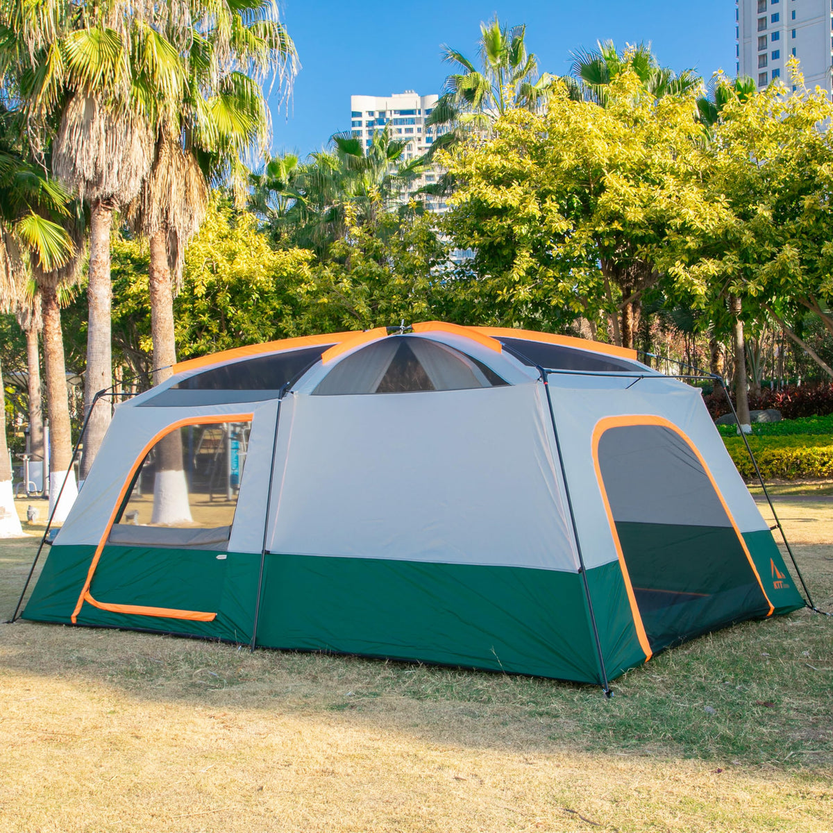Extra Large 10-12-14 Person Cabin Tent K470