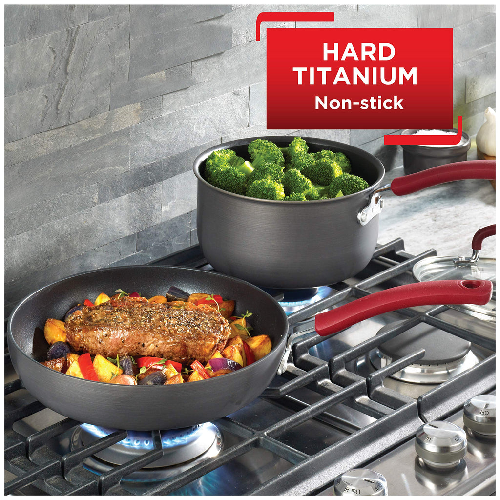 12 Piece Hard Anodized Nonstick Cookware Set P876