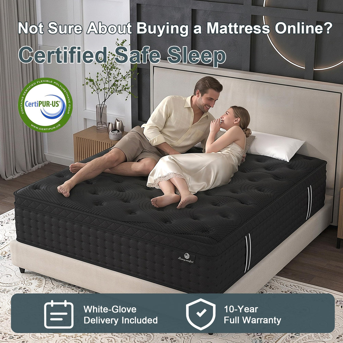 Full Size 14 Inch Hybrid Mattress N429