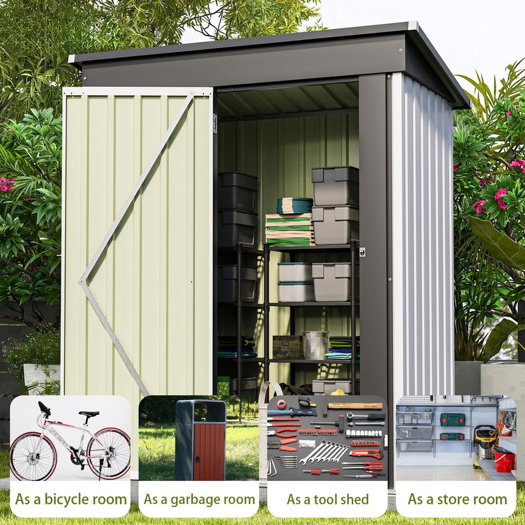 5x3 FT Outdoor Storage Shed J21585