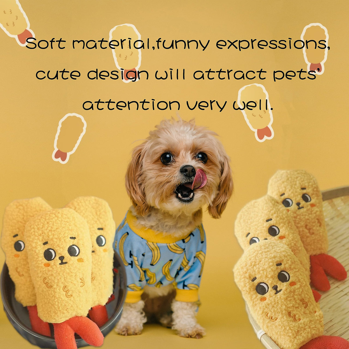 Plush Dog Chew Toy G7441